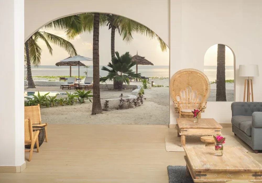 Amani Boutique Hotel a Zanzibar, Tanzania, foto 2. Progetto di Riccardo Bandera Architetto