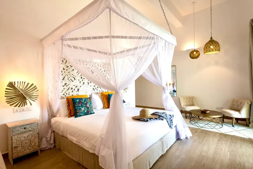 Amani Boutique Hotel a Zanzibar, Tanzania, foto 12. Progetto di Riccardo Bandera Architetto