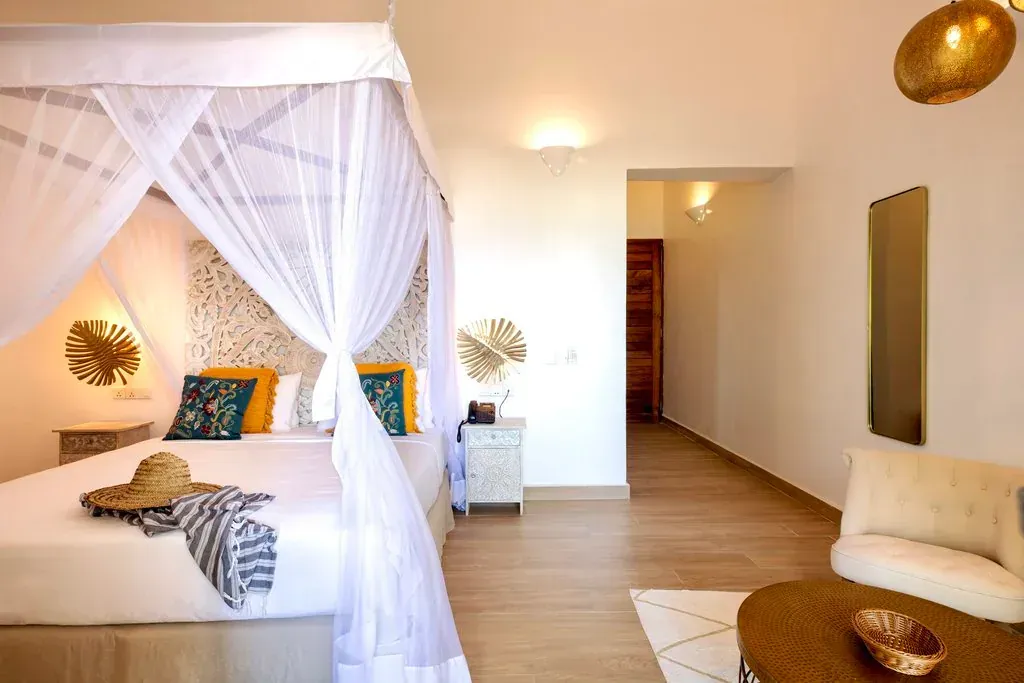 Amani Boutique Hotel a Zanzibar, Tanzania, foto 13. Progetto di Riccardo Bandera Architetto