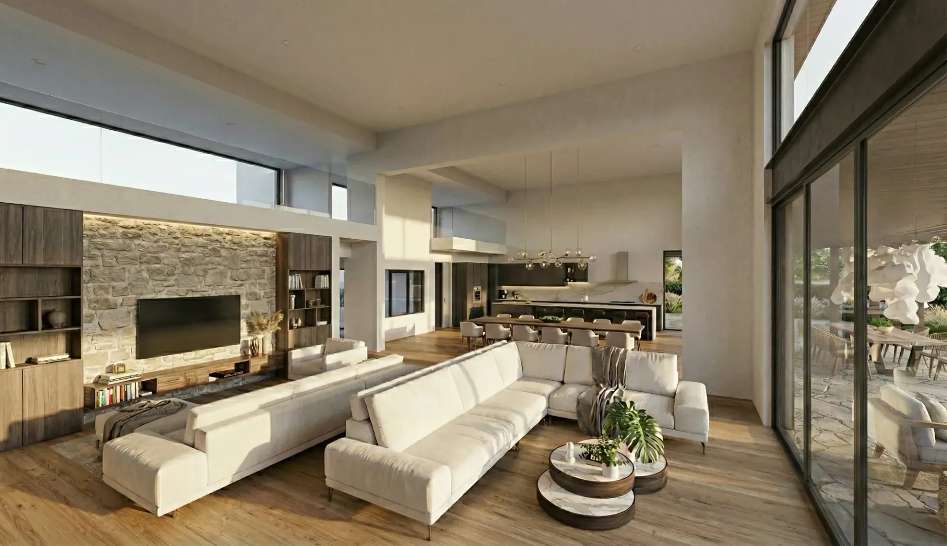 Casa a Bolognano Arco, TN, render 6. Progetto di Riccardo Bandera Architetto