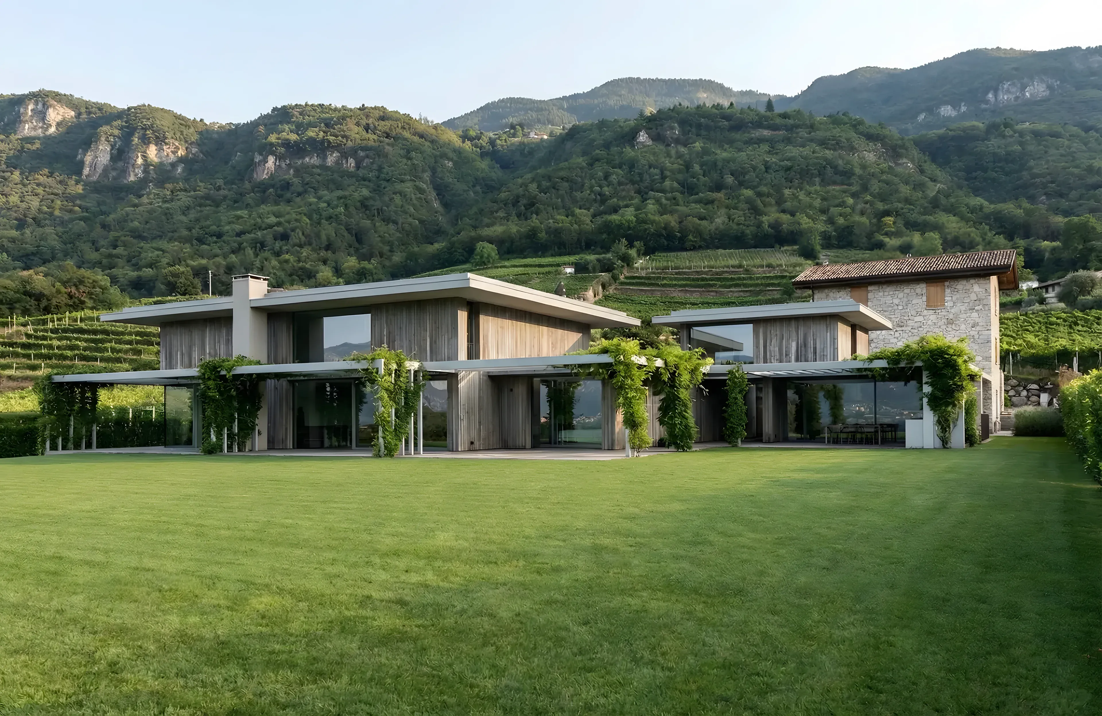 Casa a Bolognano Arco, TN, progetto di Riccardo Bandera Architetto