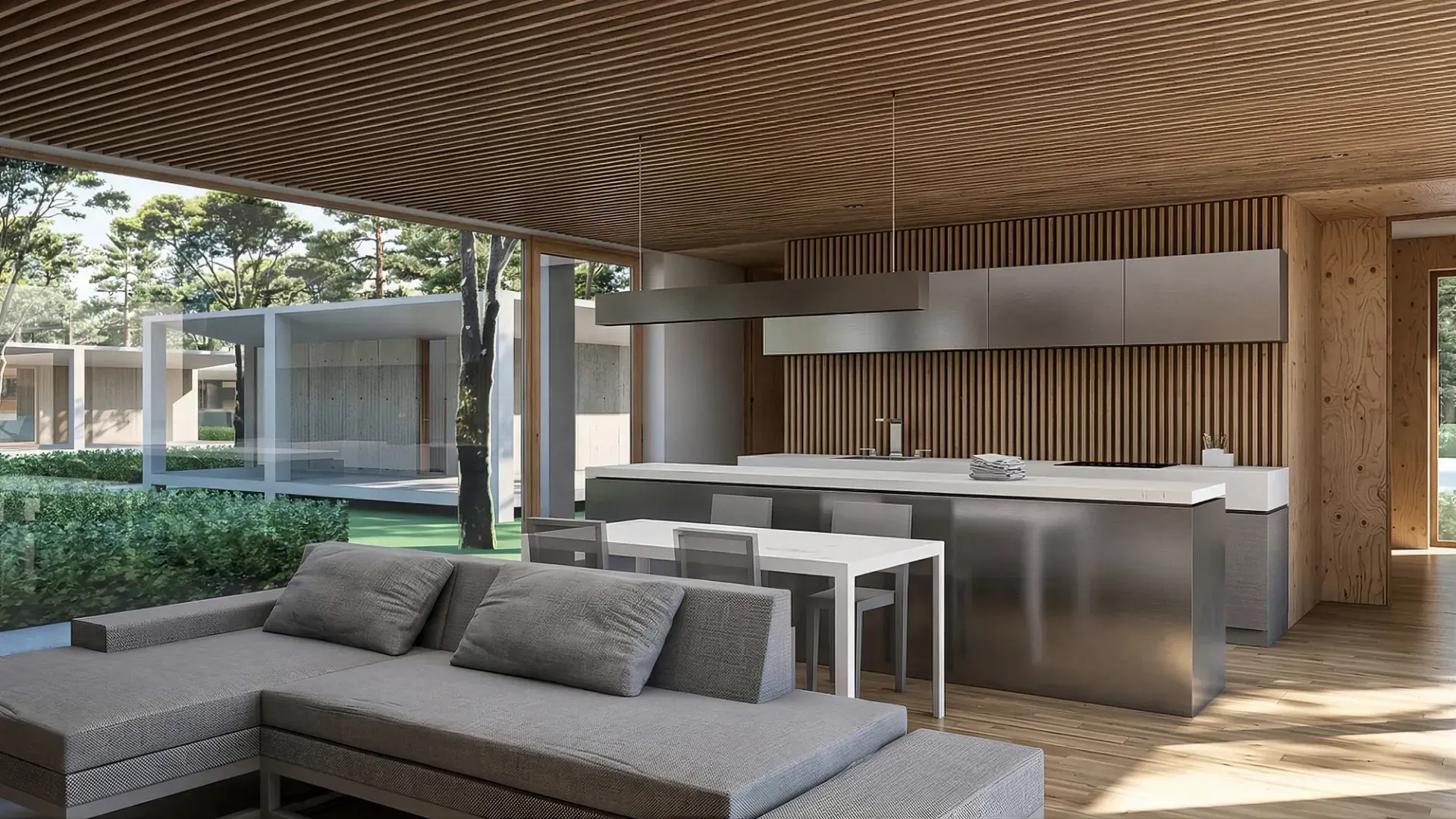 Case prefabbricate in legno a Cavallino-Treporti, VE, progetto di Riccardo Bandera Architetto