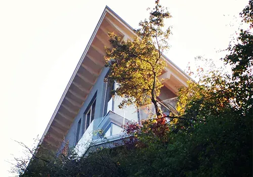 Chalet Pinocchio: hotel in legno a Brentonico, TN, foto 4. Progetto di Riccardo Bandera Architetto