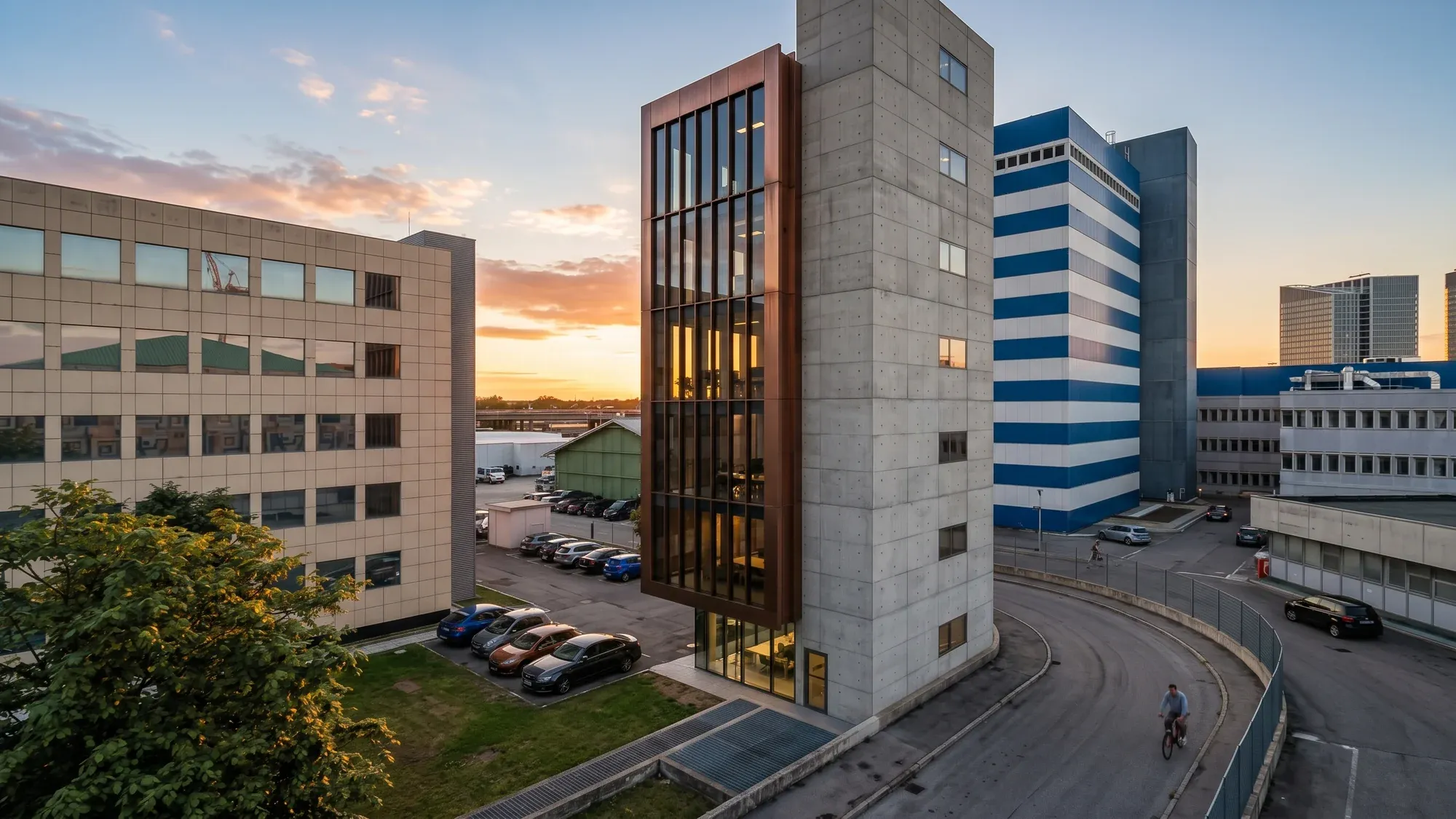 Edificio per uffici in Via Torino a Mestre, VE, progetto di Riccardo Bandera Architetto