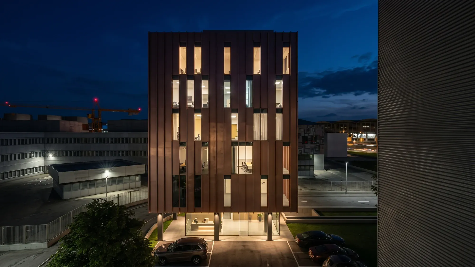 Edificio per uffici in Via Torino a Mestre, VE, render 3. Progetto di Riccardo Bandera Architetto