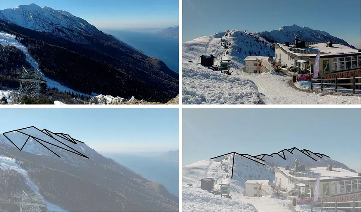 Funivia Malcesine Monte Baldo: paesaggio arredo, TN, foto 6. Progetto di Riccardo Bandera Architetto
