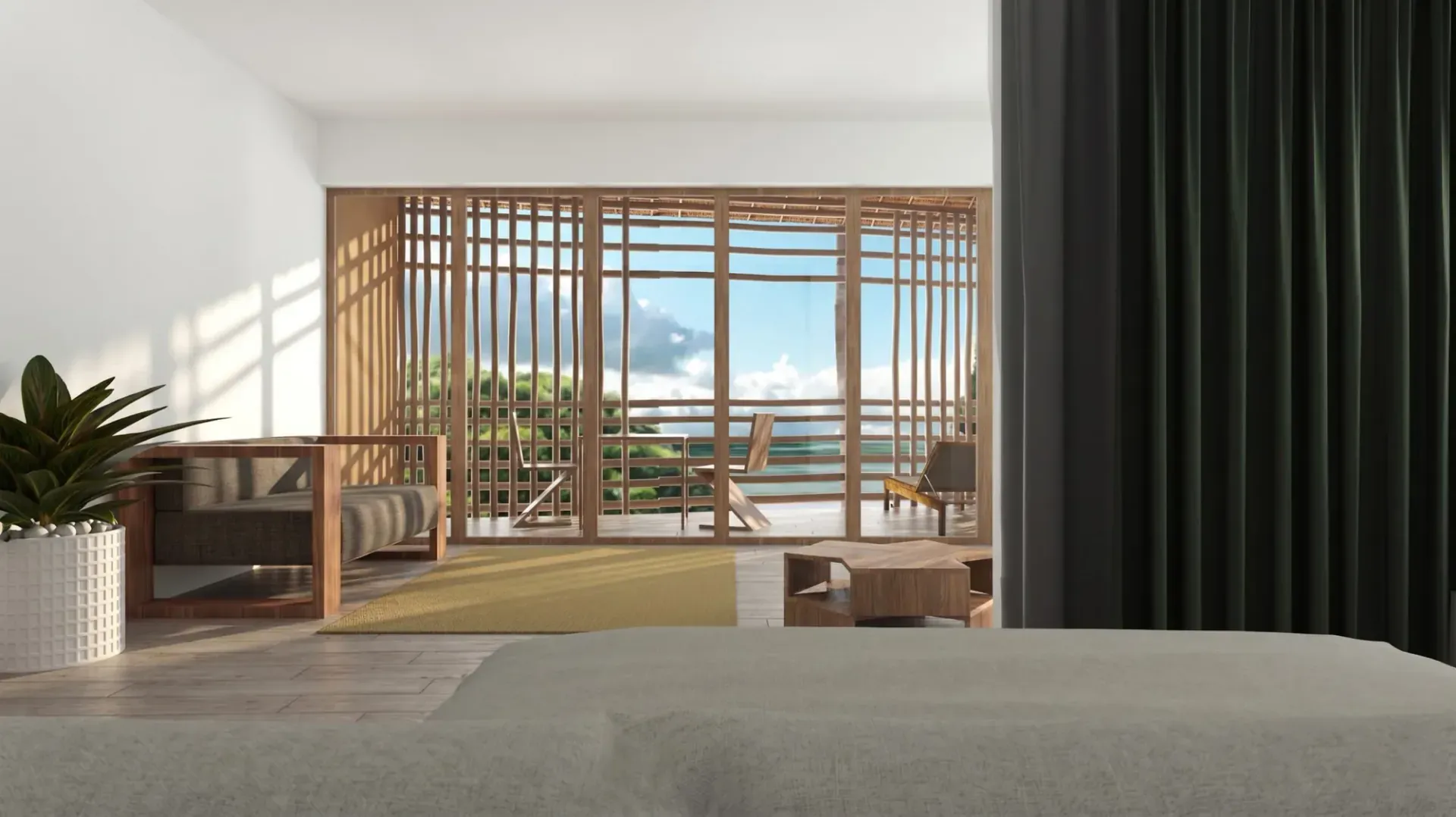 Guest house a Nungwi, foto 5. Progetto di Riccardo Bandera Architetto