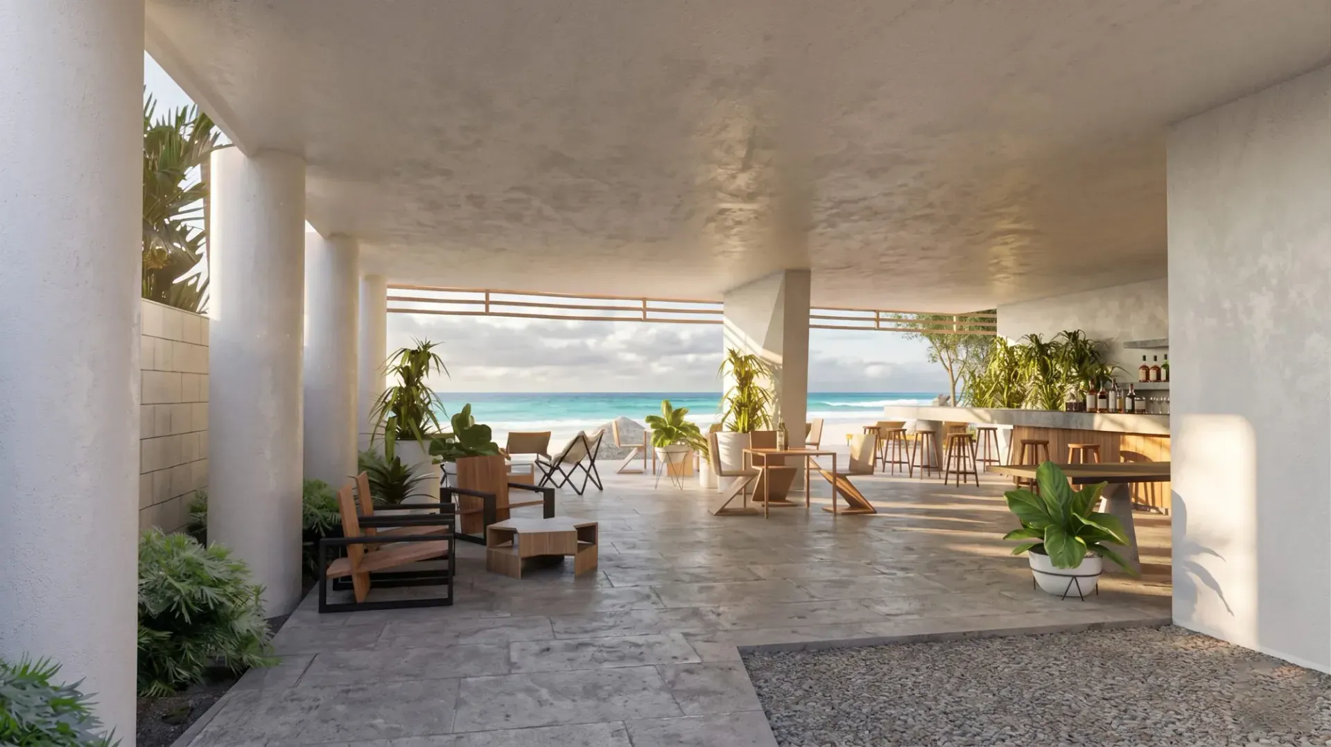 Guest house a Nungwi, foto 7. Progetto di Riccardo Bandera Architetto