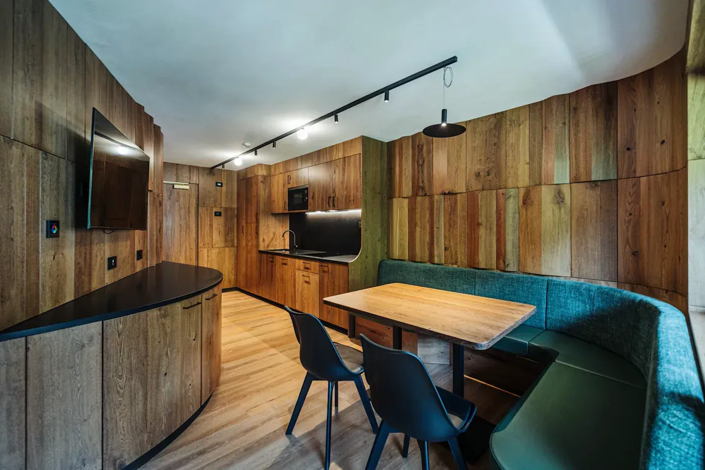 Hotel Antares a Selva di Val Gardena, BZ, foto 2. Progetto di Riccardo Bandera Architetto