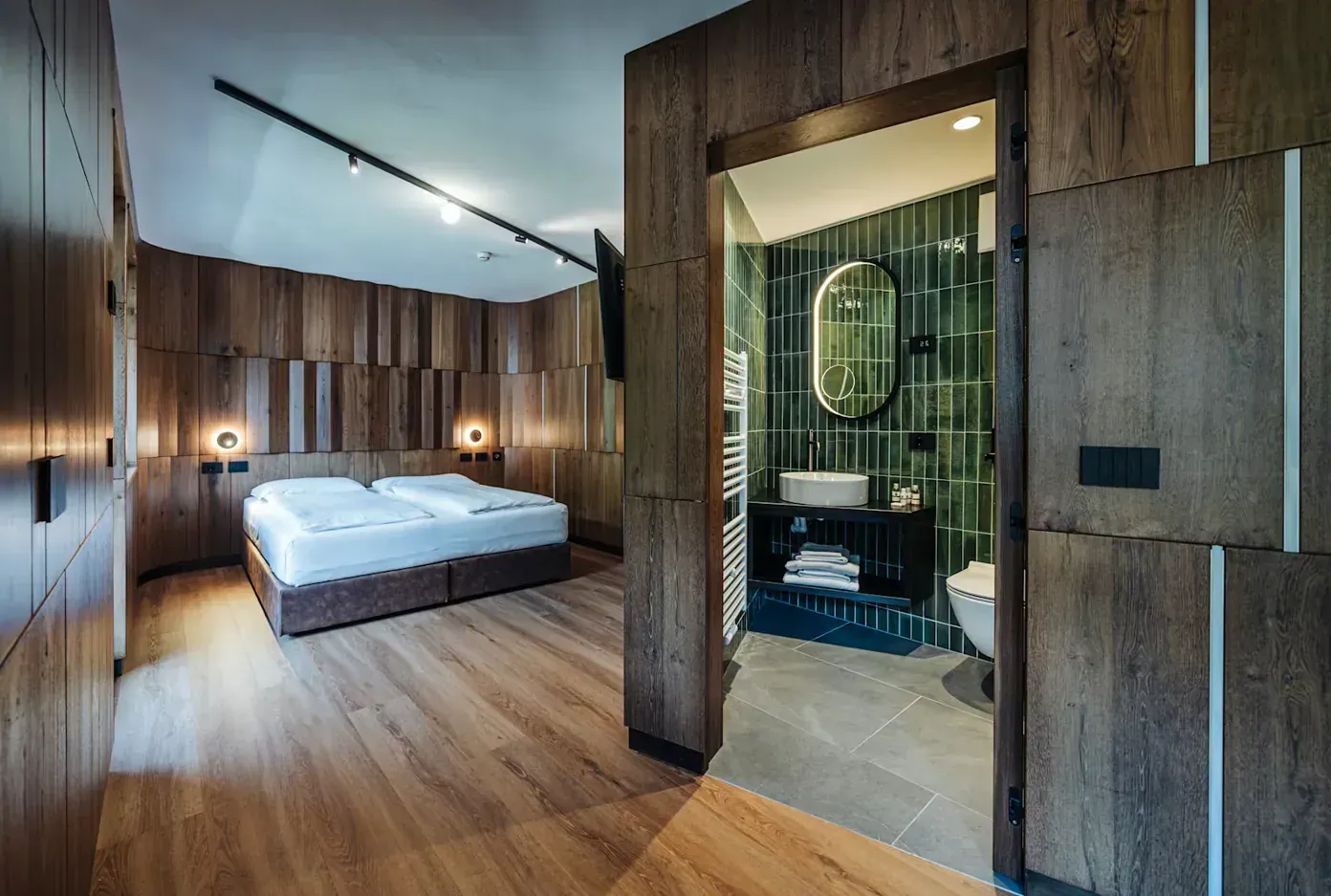 Hotel Antares a Selva di Val Gardena, BZ, foto 4. Progetto di Riccardo Bandera Architetto