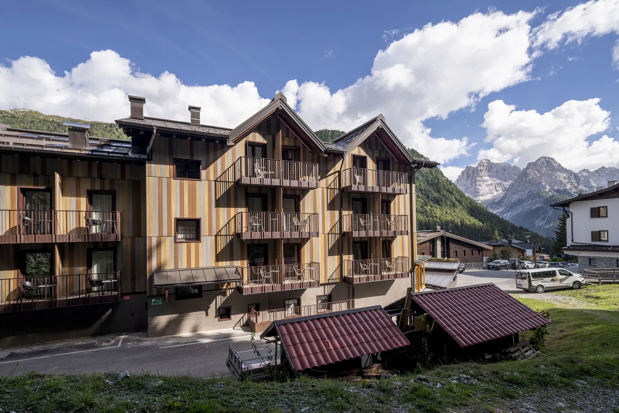 Hotel Cime D’Oro a Madonna di Campiglio, TN, foto 7. Progetto di Riccardo Bandera Architetto. Fotografia di Luca Casonato