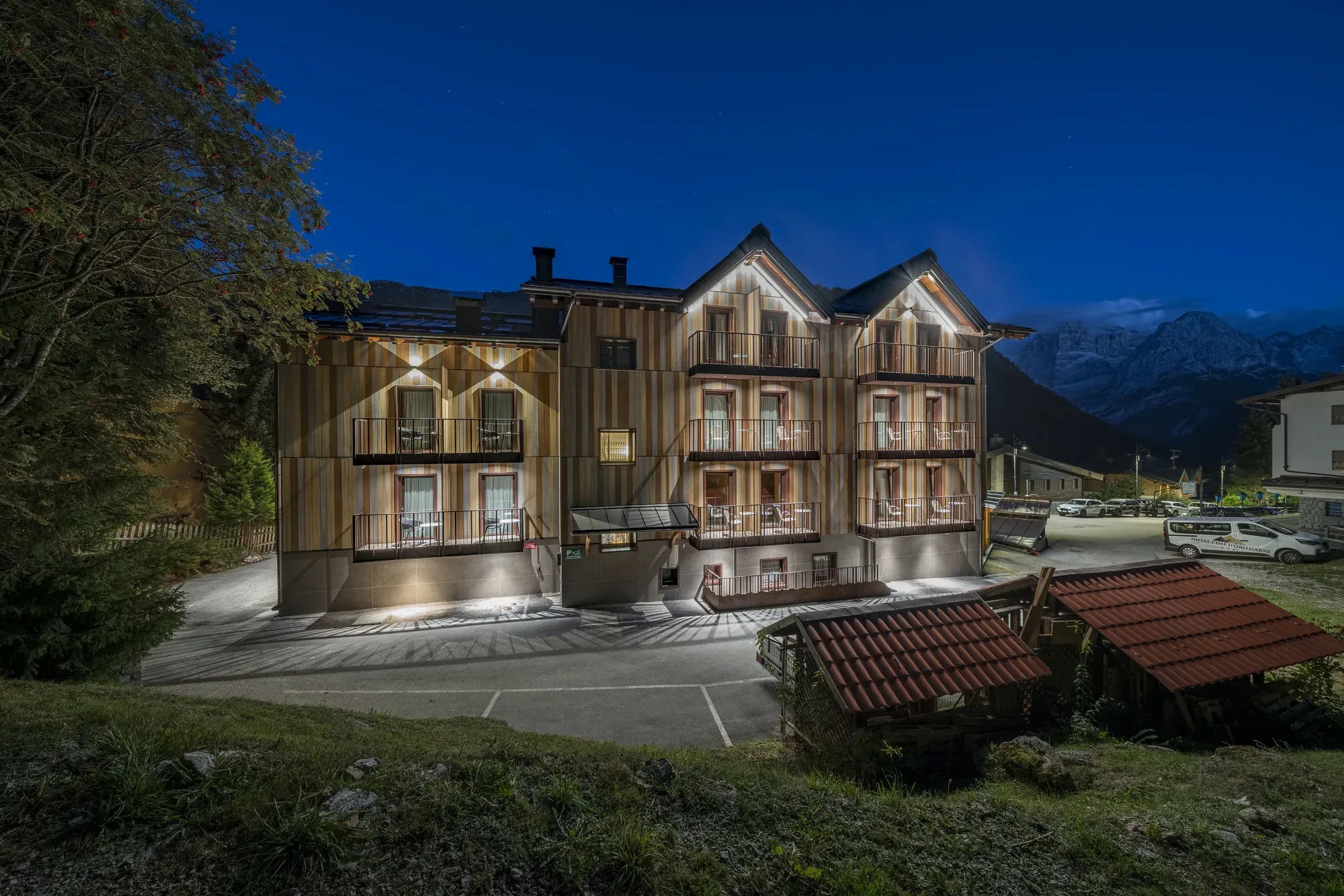 Hotel Cime D’Oro a Madonna di Campiglio, TN, foto 12. Progetto di Riccardo Bandera Architetto. Fotografia di Luca Casonato