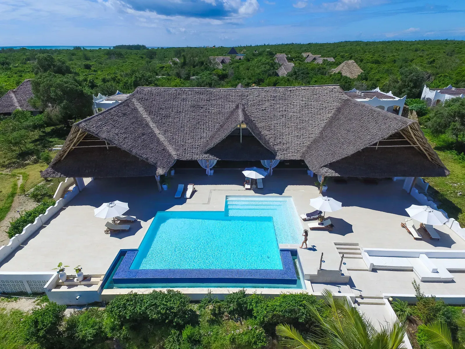 Kono Kono Hotel and Villas a Zanzibar, Tanzania, foto 4. Progetto di Riccardo Bandera Architetto
