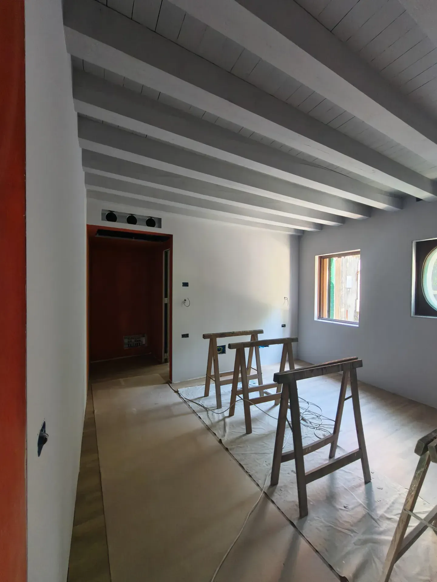 Michelangelo House a Mestre, VE, foto di cantiere 5. Progetto di Riccardo Bandera Architetto