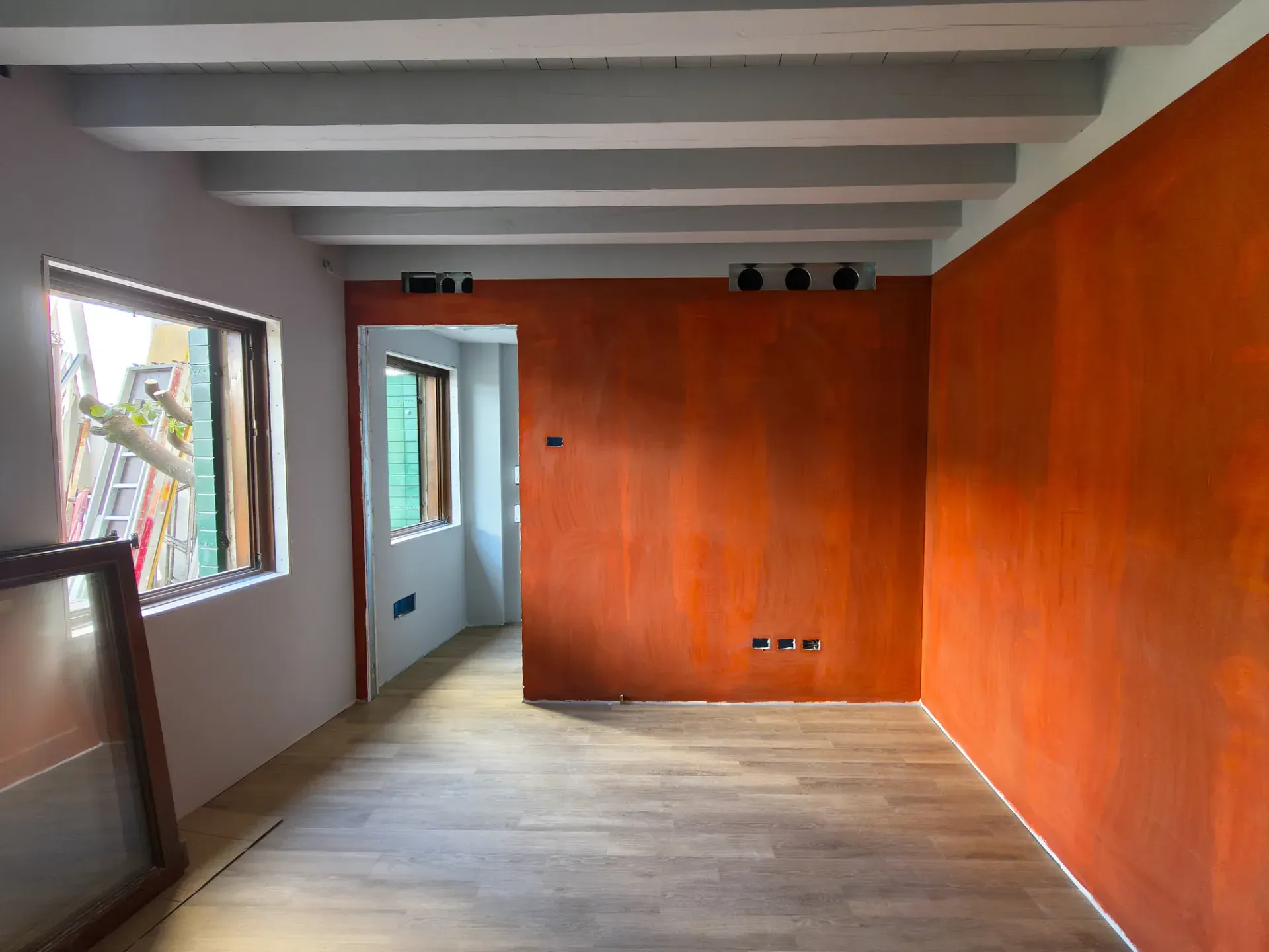 Michelangelo House a Mestre, VE, foto di cantiere 9. Progetto di Riccardo Bandera Architetto
