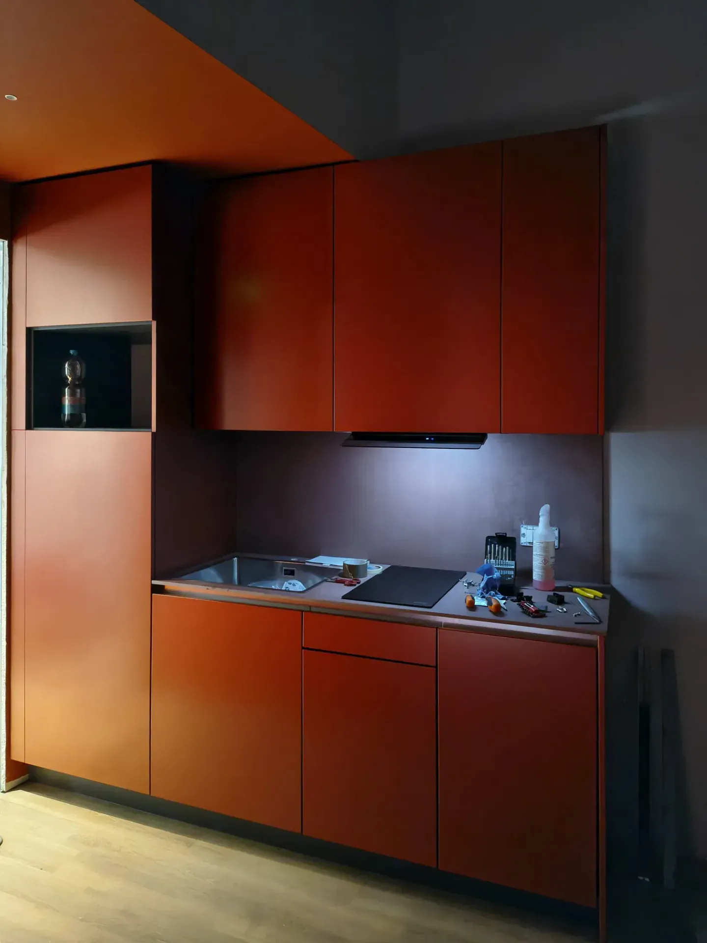 Michelangelo House a Mestre, VE, foto di cantiere 11. Progetto di Riccardo Bandera Architetto