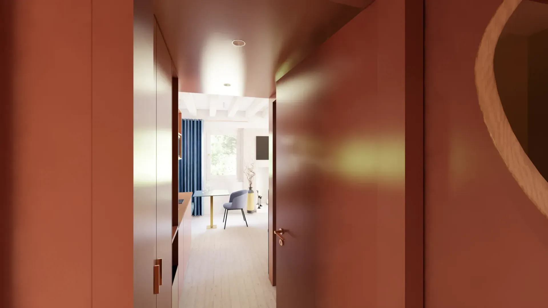 Michelangelo House a Mestre, VE, render 1. Progetto di Riccardo Bandera Architetto