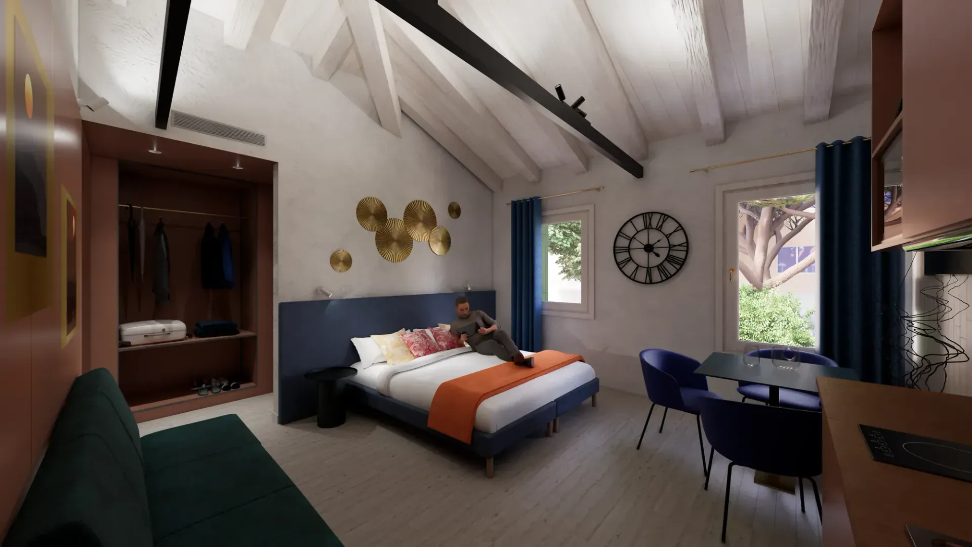 Michelangelo House a Mestre, VE, render 6. Progetto di Riccardo Bandera Architetto