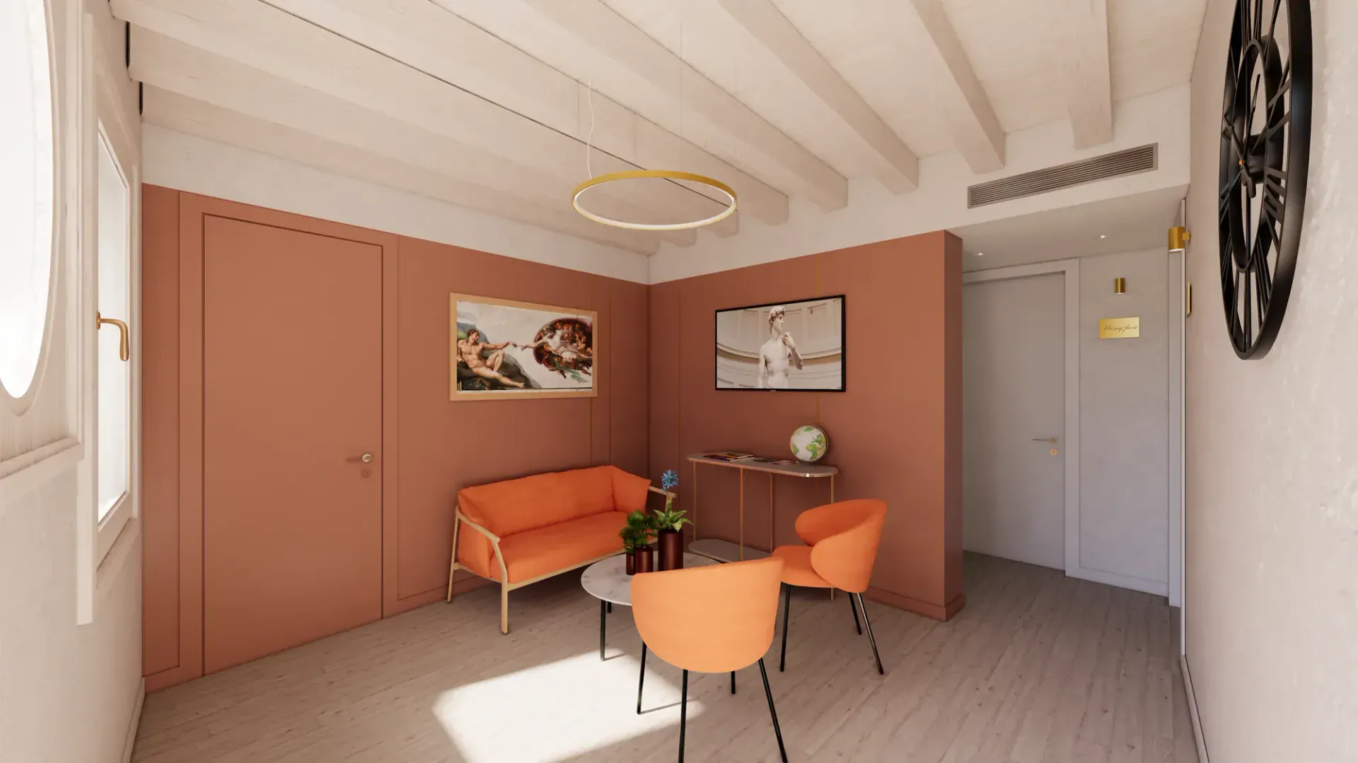 Michelangelo House a Mestre, VE, render 8. Progetto di Riccardo Bandera Architetto