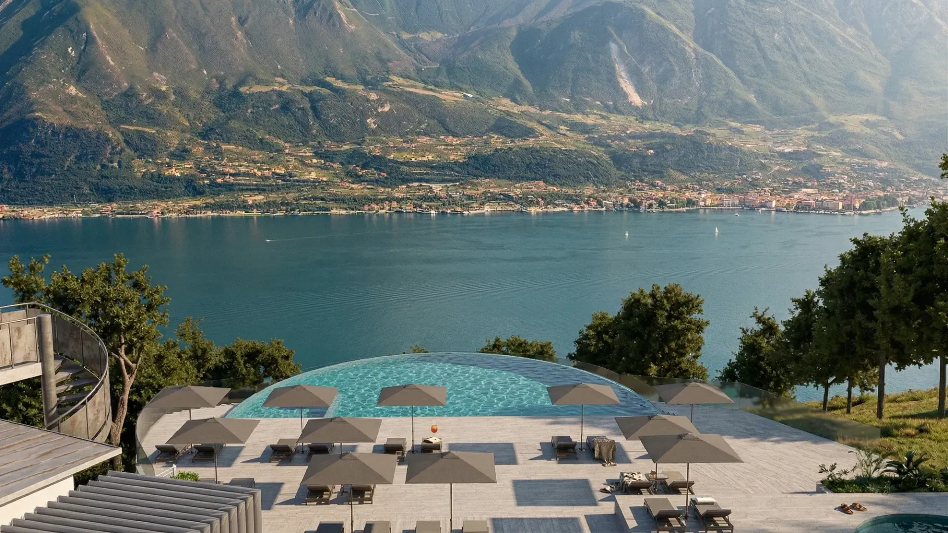riqualificazione dell’Hotel Tremosine, foto 2. Progetto di Riccardo Bandera Architetto