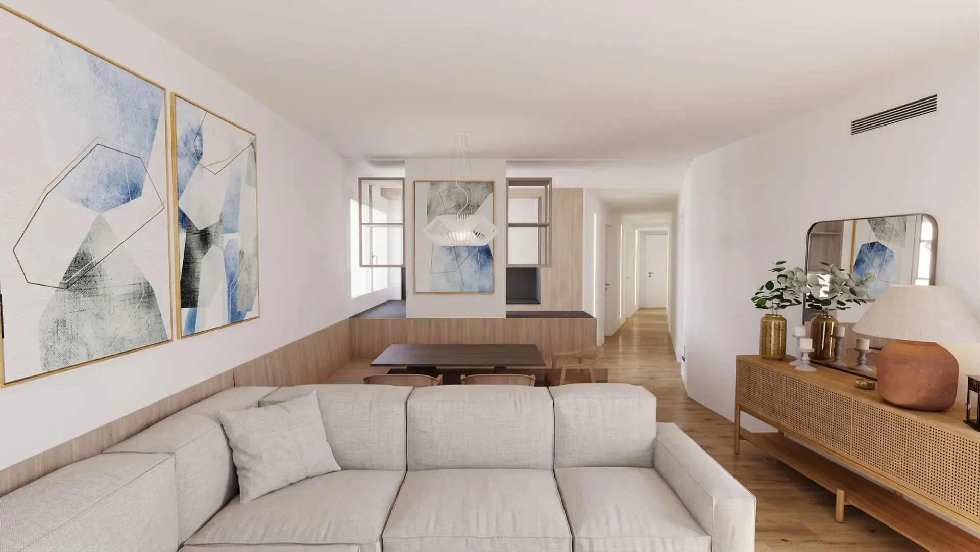 Ristrutturazione appartamento a Rovereto, progetto di Riccardo Bandera Architetto