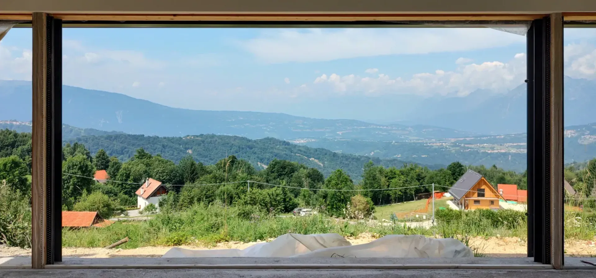 Ristrutturazione di una casera nell’Alpago a Tambre, BL, foto di cantiere 5. Progetto di Riccardo Bandera Architetto