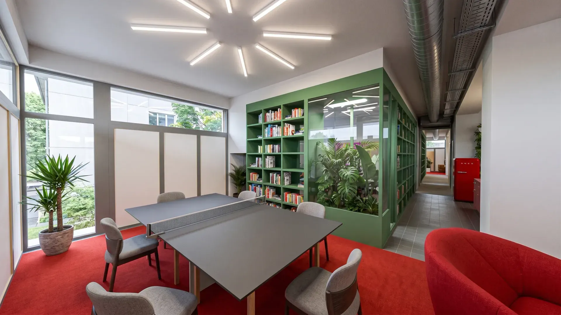 Uffici in casa Brisa a Bologna, BO, render 3. Progetto di Riccardo Bandera Architetto