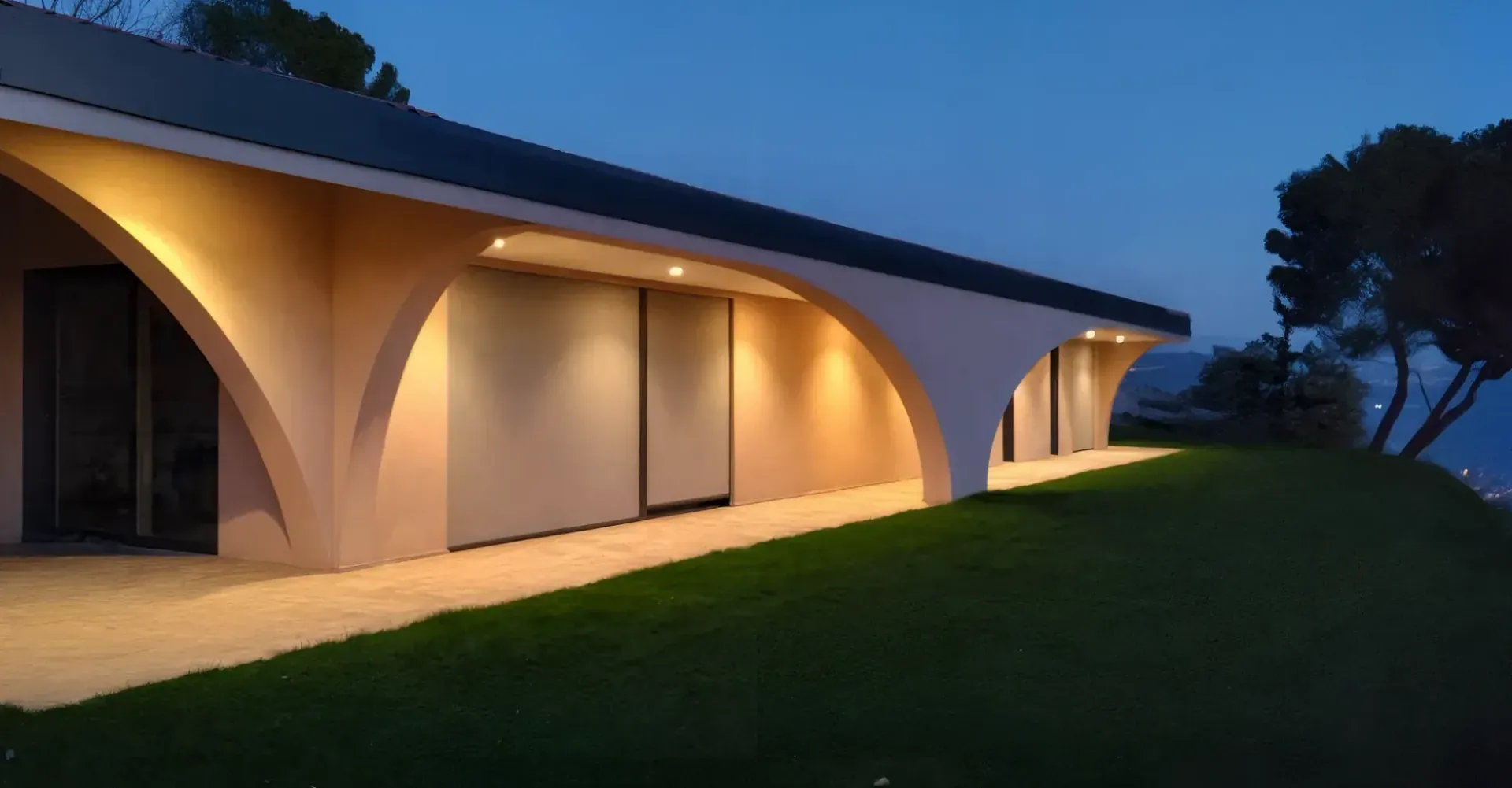 Villa con affaccio sul lago di Garda realizzata in legno a Verona, VR, foto 8. Progetto di Riccardo Bandera Architetto