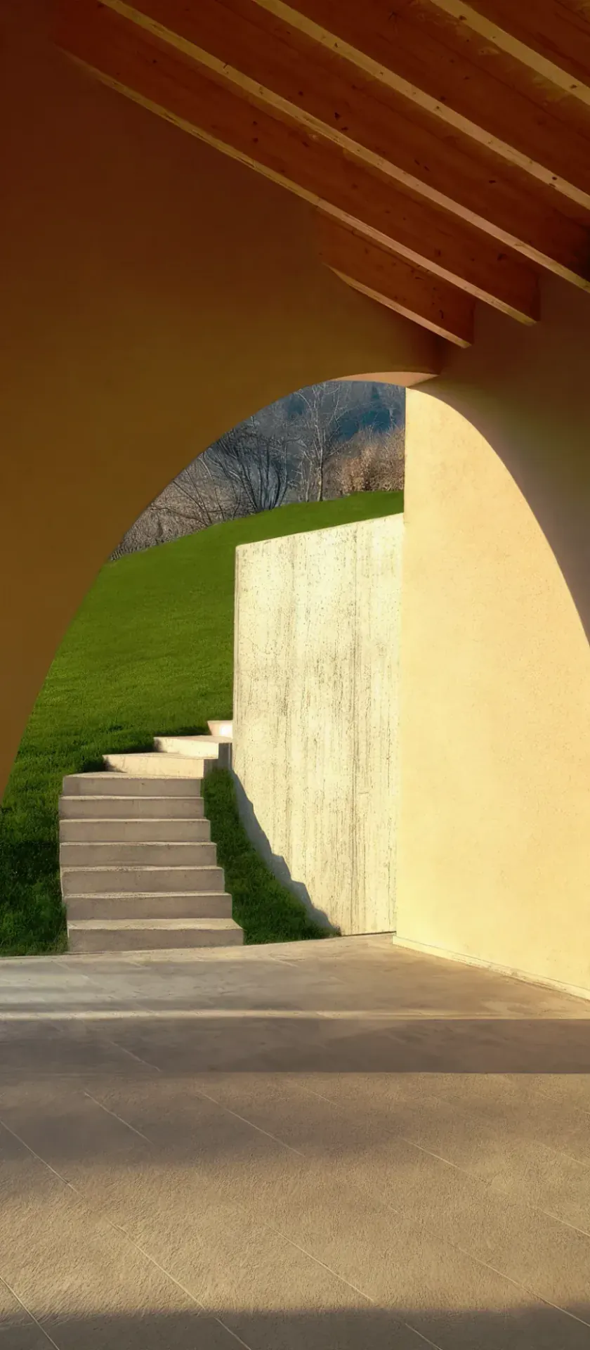 Villa con affaccio sul lago di Garda realizzata in legno a Verona, VR, foto 12. Progetto di Riccardo Bandera Architetto