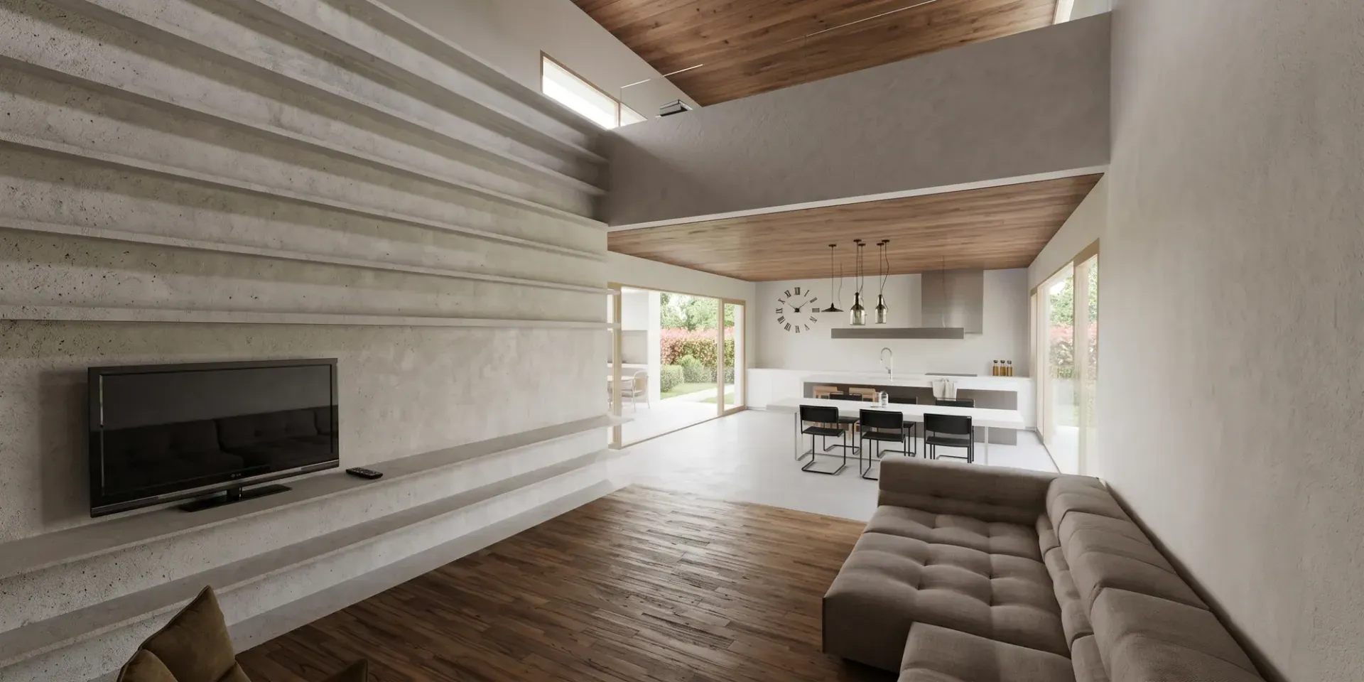 Villa in legno nella campagna veronese a Veronella, VR, foto 3. Progetto di Riccardo Bandera Architetto