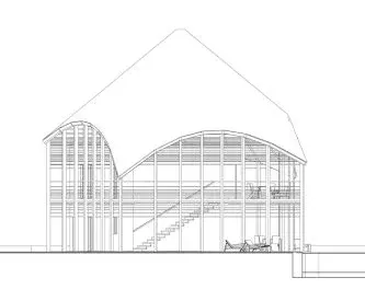 Villa tropicale a Pwani Mchangani a Zanzibar, Tanzania, disegno di progetto 7. Progetto di Riccardo Bandera Architetto