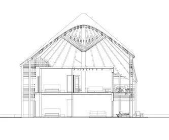 Villa tropicale a Pwani Mchangani a Zanzibar, Tanzania, disegno di progetto 8. Progetto di Riccardo Bandera Architetto