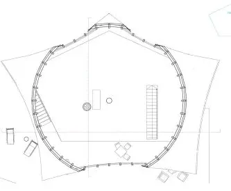 Villa tropicale a Pwani Mchangani a Zanzibar, Tanzania, disegno di progetto 9. Progetto di Riccardo Bandera Architetto
