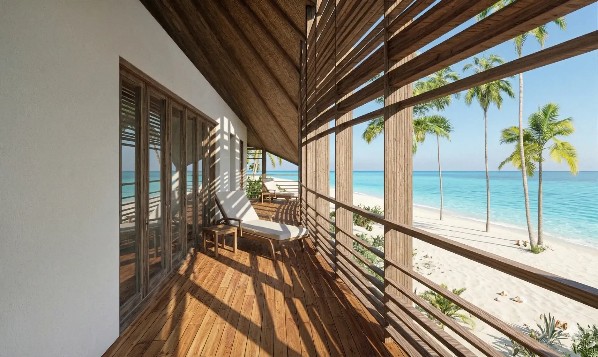 Villa tropicale a Pwani Mchangani a Zanzibar, Tanzania, foto 4. Progetto di Riccardo Bandera Architetto